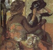 Edgar Degas, In  the Store